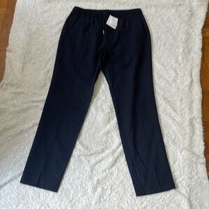 Sandro Black Dress Pants Elegant Straight-Cut Design